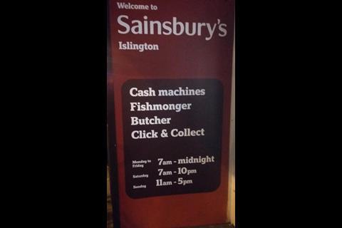 Sainsbury's Islington